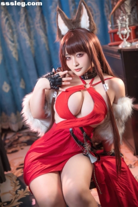 洛璃LoLiSAMA 碧蓝航线 赤城礼服[53P503M]
