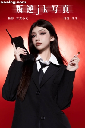 [YITUYU艺图语]2024.10.25 叛逆jk写真 可爱牙牙子[22P493M]