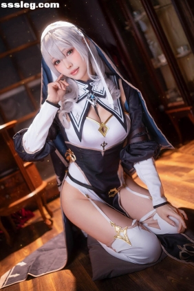 Ely_eee(ElyEE子) Shirogane NoelNun[27P+13V206M]