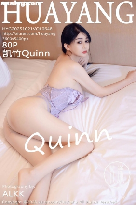 [HuaYang花漾]2025.10.21 VOL.648 凯竹Quinn[80P773M]