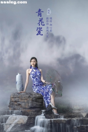 [YITUYU艺图语]2021.10.29 青花瓷 郝心茹[21P75M]