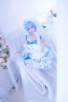 二佐Nisa 雷姆花嫁[33P77M]